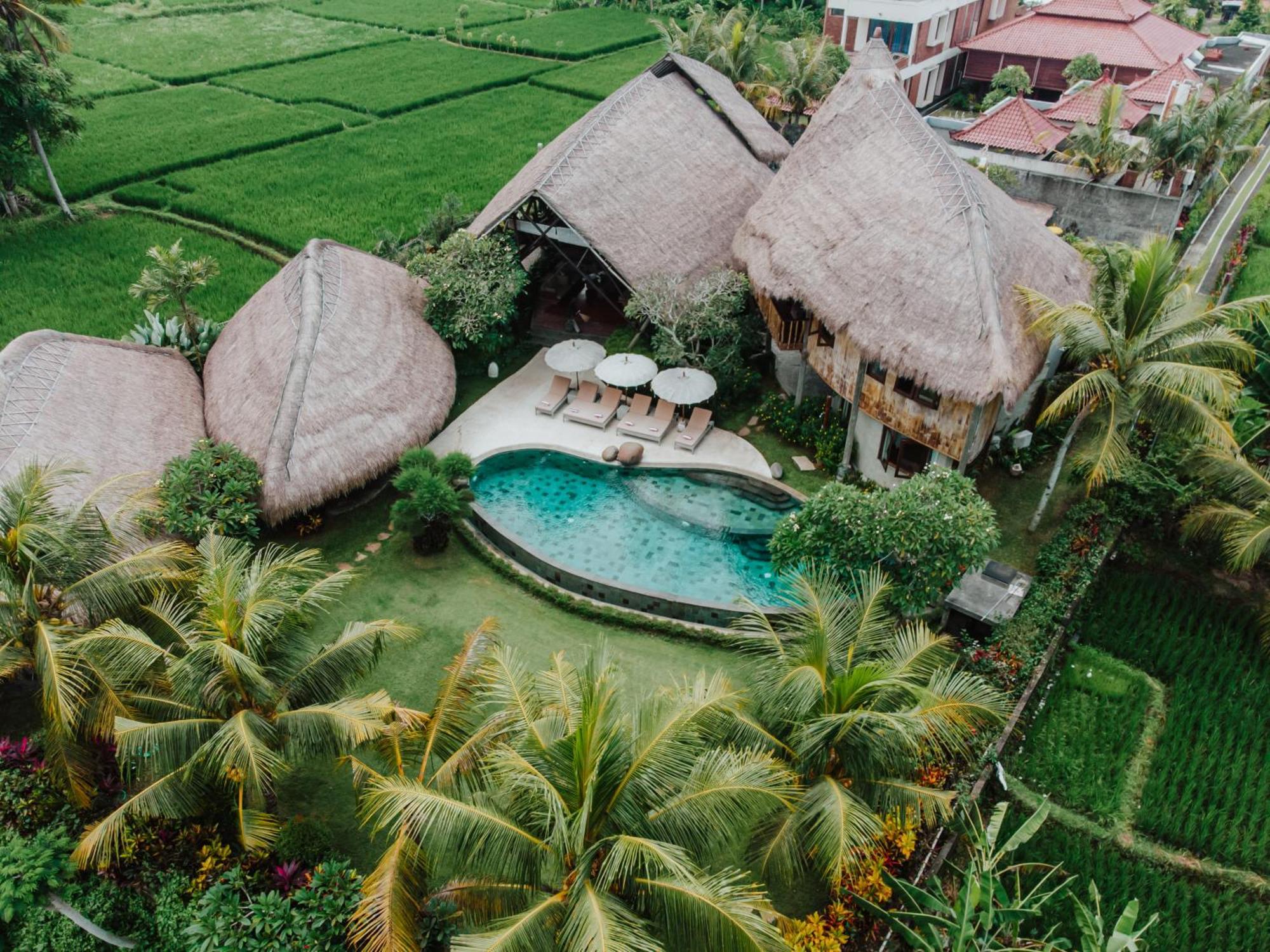Villa Omah Padi Ubud Bagian luar foto